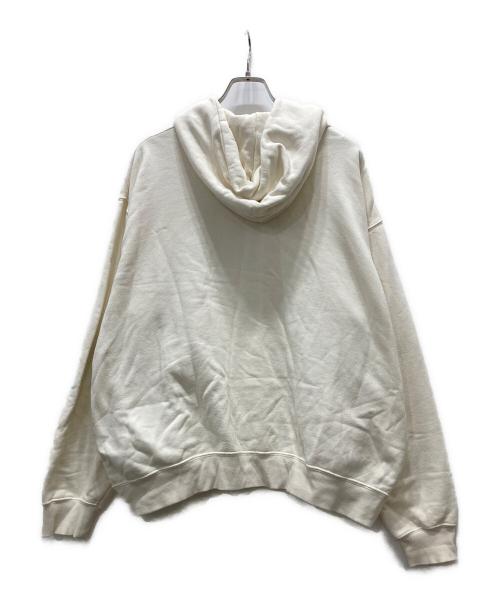 moussy（マウジー）moussy (マウジー) ロゴパーカー ホワイト サイズ:FREEの古着・服飾アイテム