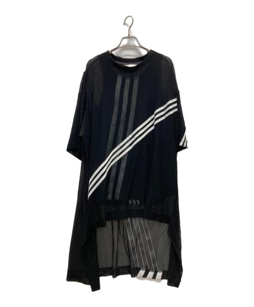 Y-3（ワイスリー）Y-3 (ワイスリー) W CH1 MESH TEE / ワンピース ブラック サイズ:XSの古着・服飾アイテム