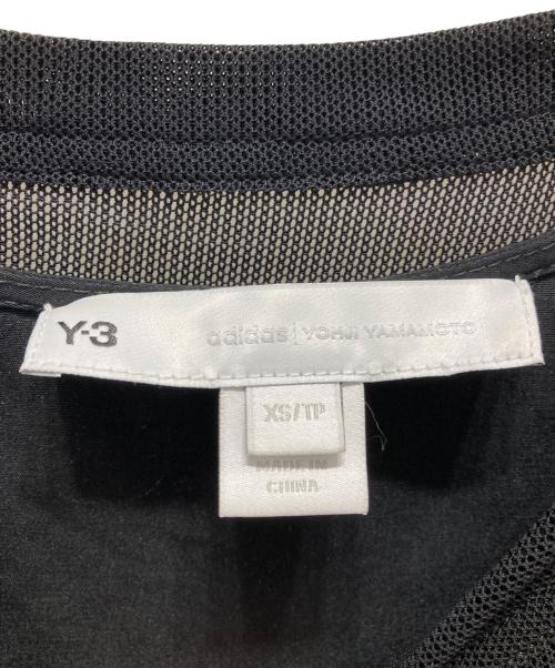 Y-3（ワイスリー）Y-3 (ワイスリー) W CH1 MESH TEE / ワンピース ブラック サイズ:XSの古着・服飾アイテム