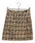 BURBERRY BLUE LABEL（バーバリーロンドンブルーレーベル）の古着「ミニスカート」｜ベージュ