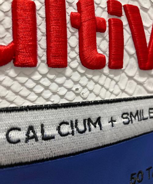 GOOD GRIEF!（グッドグリーフ）GOOD GRIEF! (グッドグリーフ) MUSE de Deuxieme Classe (ミューズ ドゥーズィエム クラス) Embroidery バッグ ホワイト×ブルーの古着・服飾アイテム