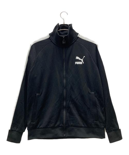 PUMA（プーマ）PUMA (プーマ) ICONIC T7 TRACK JACKET ブラック サイズ:Lの古着・服飾アイテム