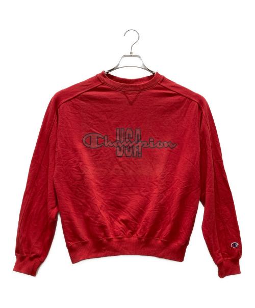 Champion（チャンピオン）Champion (チャンピオン) 90sスウェット レッド サイズ:Mの古着・服飾アイテム