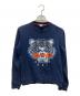 KENZO（ケンゾー）の古着「タイガー刺繍スウェット」｜ネイビー