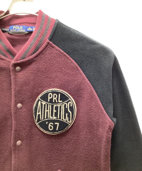 POLO RALPH LAUREN（ポロ・ラルフローレン）POLO RALPH LAUREN (ポロ・ラルフローレン) ワッペンスタジャン パープル サイズ:Mの古着・服飾アイテム