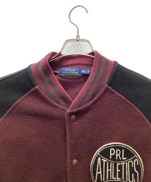 POLO RALPH LAUREN（ポロ・ラルフローレン）POLO RALPH LAUREN (ポロ・ラルフローレン) ワッペンスタジャン パープル サイズ:Mの古着・服飾アイテム