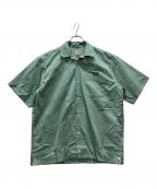 BACKERSバッカーズ）の古着「ボウリングシャツ」｜黄緑