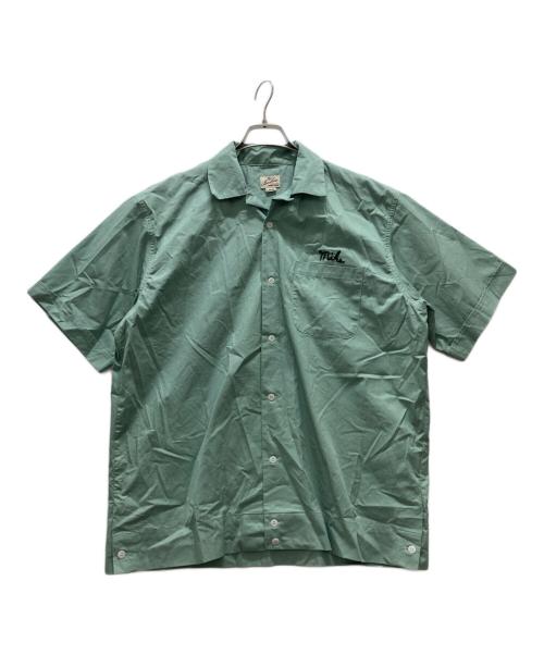 BACKERS（バッカーズ）Backers (バッカーズ) ボウリングシャツ 黄緑 サイズ:Lの古着・服飾アイテム