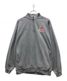 NIKE（ナイキ）の古着「ハーフジップスウェット」｜グレー