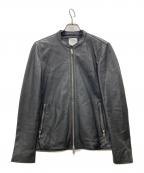 UNITED TOKYOユナイテッドトーキョー）の古着「ラムレザージャケット」｜ブラック