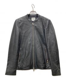UNITED TOKYO（ユナイテッドトーキョー）の古着「ラムレザージャケット」｜ブラック