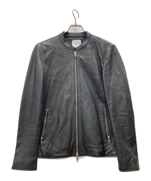 UNITED TOKYO（ユナイテッドトーキョー）UNITED TOKYO (ユナイテッドトーキョー) ラムレザージャケット ブラック サイズ:2の古着・服飾アイテム