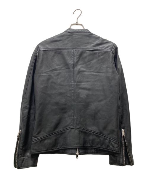 UNITED TOKYO（ユナイテッドトーキョー）UNITED TOKYO (ユナイテッドトーキョー) ラムレザージャケット ブラック サイズ:2の古着・服飾アイテム