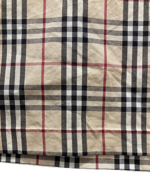 BURBERRY LONDON（バーバリーロンドン）BURBERRY LONDON (バーバリーロンドン) ノヴァチェック柄シャツワンピース ブラウン サイズ:38の古着・服飾アイテム