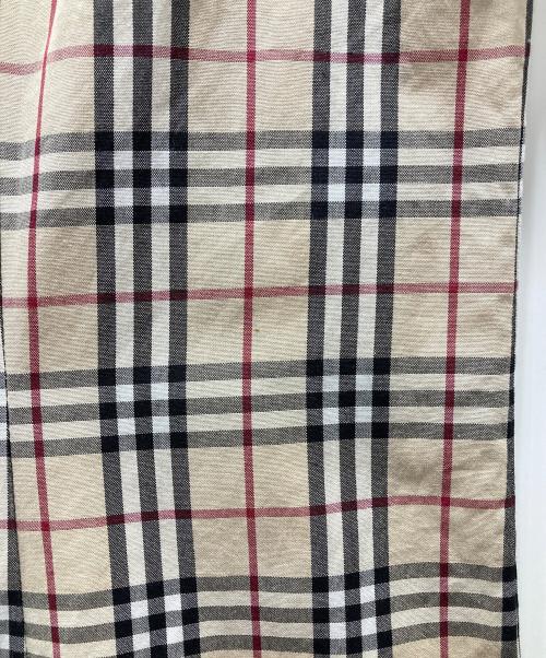 BURBERRY LONDON（バーバリーロンドン）BURBERRY LONDON (バーバリーロンドン) ノヴァチェック柄シャツワンピース ブラウン サイズ:38の古着・服飾アイテム