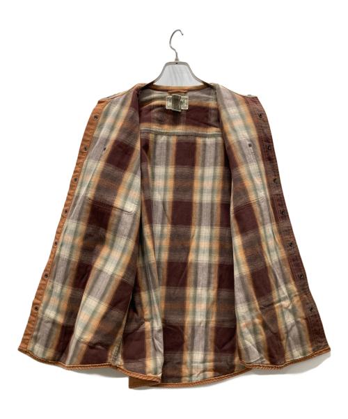 L.L.Bean（エルエルビーン）L.L.Bean (エルエルビーン) ワークシャツ ブラウン サイズ:Mの古着・服飾アイテム