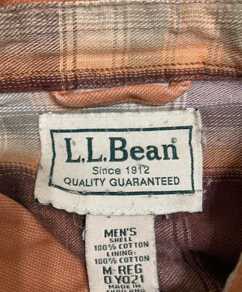 L.L.Bean（エルエルビーン）L.L.Bean (エルエルビーン) ワークシャツ ブラウン サイズ:Mの古着・服飾アイテム