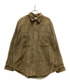 L.L.Beanエルエルビーン）の古着「コーデュロイシャツ」｜オリーブ