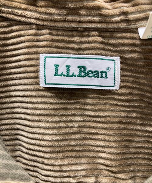 L.L.Bean（エルエルビーン）L.L.Bean (エルエルビーン) コーデュロイシャツ オリーブ サイズ:Lの古着・服飾アイテム