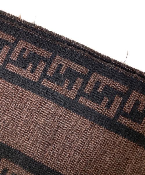 FENDI（フェンディ）FENDI (フェンディ) ストール ブラウンの古着・服飾アイテム
