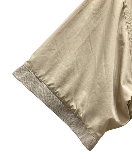 Gymphlex（ジムフレックス）Gymphlex (ジムフレックス) ポロ ドレス ショートスリーブワンピース ベージュ サイズ:14の古着・服飾アイテム