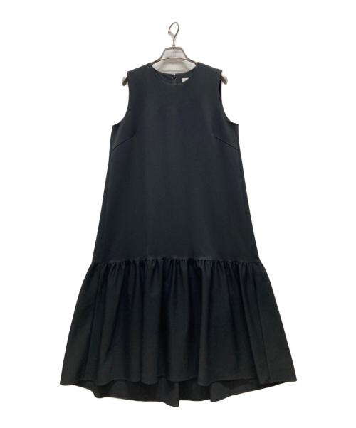 BARNEYS NEWYORK（バーニーズ・ニューヨーク）BARNEYS NEWYORK (バーニーズ・ニューヨーク) ノースリーブワンピース ブラック サイズ:FREEの古着・服飾アイテム