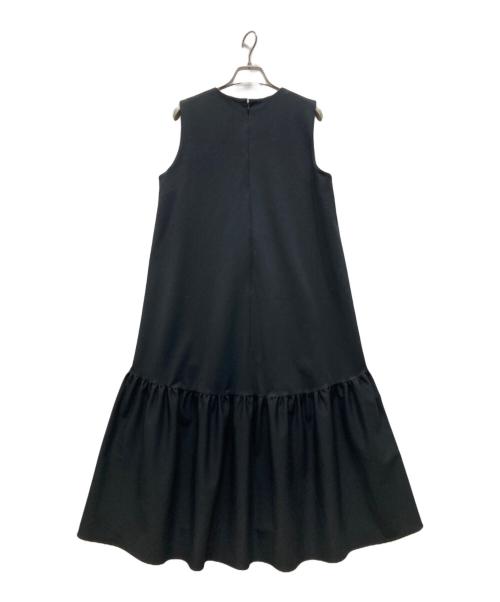 BARNEYS NEWYORK（バーニーズ・ニューヨーク）BARNEYS NEWYORK (バーニーズ・ニューヨーク) ノースリーブワンピース ブラック サイズ:FREEの古着・服飾アイテム