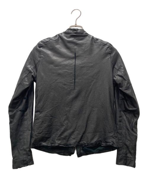 sisii（シシ）sisii (シシ) シングルライダースレザージャケット ブラック サイズ:XSの古着・服飾アイテム