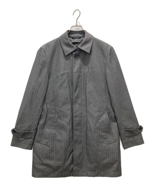 JOSEPH HOMME（ジョゼフ オム）JOSEPH HOMME (ジョゼフ オム) ライナー付ステンカラーコート グレー サイズ:46の古着・服飾アイテム