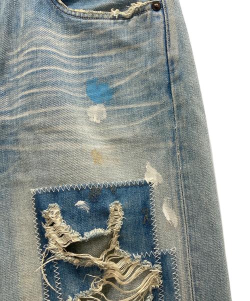 LEVI'S（リーバイス）LEVI'S (リーバイス) ダメージデニムパンツ インディゴ サイズ:36の古着・服飾アイテム