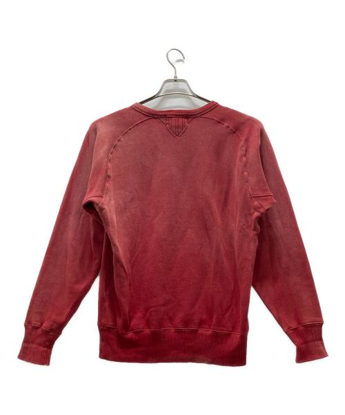 RRL（ダブルアールエル）RRL (ダブルアール) はめ込み両Vスウェット レッド サイズ:Sの古着・服飾アイテム
