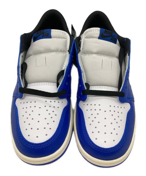 NIKE（ナイキ）NIKE (ナイキ) AIR JORDAN 1 RETRO LOW ブルー サイズ:26.5 未使用品の古着・服飾アイテム
