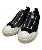 DIESELディーゼル）の古着「S-ASTICO LZIP」｜ブラック×ホワイト