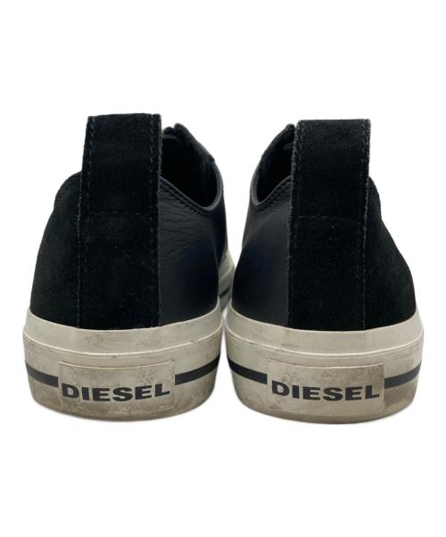 DIESEL（ディーゼル）DIESEL (ディーゼル) S-ASTICO LZIP ブラック×ホワイト サイズ:27の古着・服飾アイテム