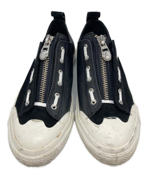 DIESEL（ディーゼル）DIESEL (ディーゼル) S-ASTICO LZIP ブラック×ホワイト サイズ:27の古着・服飾アイテム