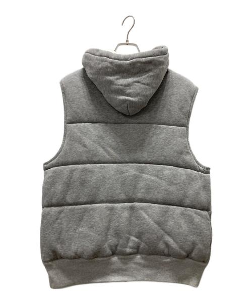 POLO RALPH LAUREN（ポロ・ラルフローレン）POLO RALPH LAUREN (ポロ・ラルフローレン) スウェット中綿ベスト グレー サイズ:Lの古着・服飾アイテム