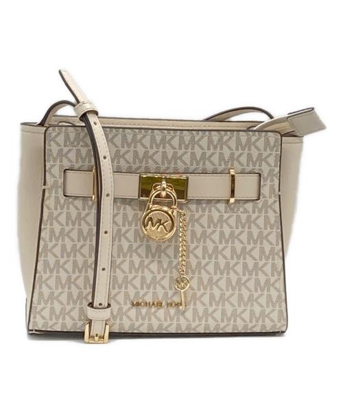 MICHAEL KORS（マイケル・コース）MICHAEL KORS (マイケルコース) ショルダーバッグ アイボリーの古着・服飾アイテム
