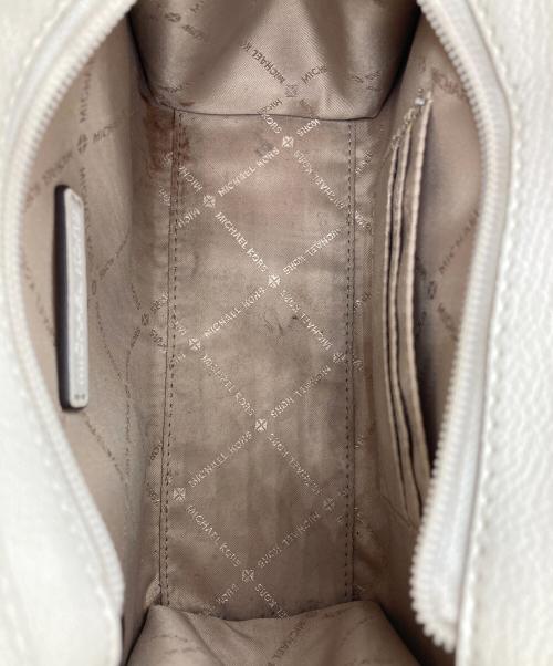 MICHAEL KORS（マイケル・コース）MICHAEL KORS (マイケルコース) ショルダーバッグ アイボリーの古着・服飾アイテム