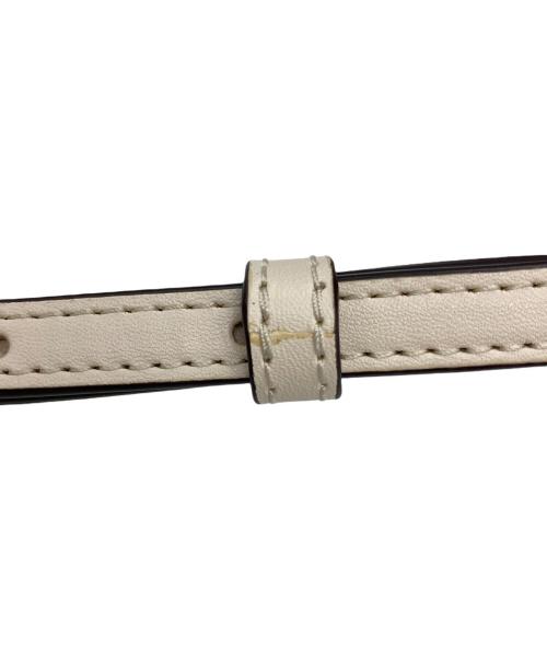 MICHAEL KORS（マイケル・コース）MICHAEL KORS (マイケルコース) ショルダーバッグ アイボリーの古着・服飾アイテム
