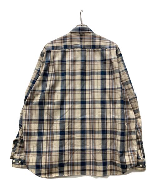 DAIWA PIER39（ダイワ ピア39）DAIWA PIER39 (ダイワ ピア39) Tech Work Shirts Frannel Plaids ベージュ サイズ:Mの古着・服飾アイテム