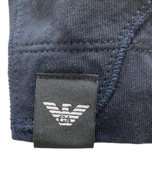 EMPORIO ARMANI（エンポリオ アルマーニ）EMPORIO ARMANI (エンポリオアルマーニ) エンブロイダリーTシャツ ネイビー サイズ:XLの古着・服飾アイテム