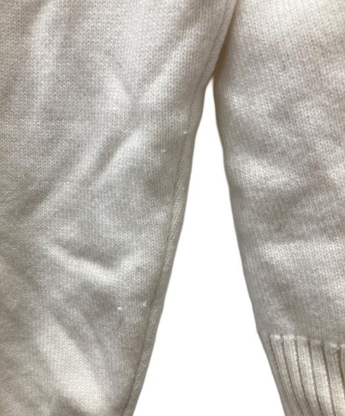 AMI Alexandre Mattiussi（アミアレクサンドルマテュッシ）AMI Alexandre Mattiussi (アミアレクサンドルマテュッシ) DE COEUR KNIT HOODIE アイボリー サイズ:表記なしの古着・服飾アイテム