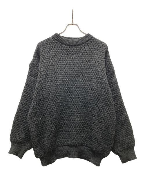oldderby Knitwear（オールドダービーニットウェア）Oldderby Knitwear (オールドダービーニットウェア) ニット グレー サイズ:Lの古着・服飾アイテム