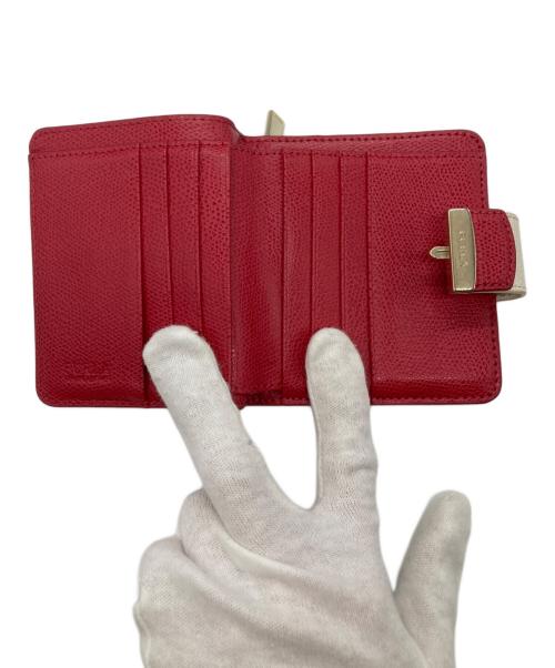 FURLA（フルラ）FURLA (フルラ) 2つ折り財布 ピンクの古着・服飾アイテム