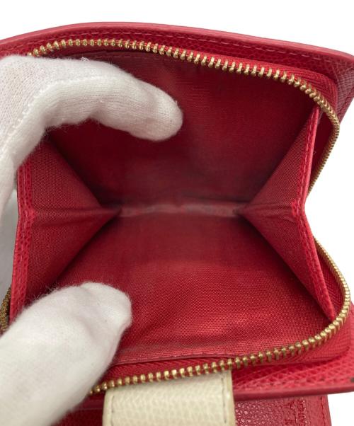FURLA（フルラ）FURLA (フルラ) 2つ折り財布 ピンクの古着・服飾アイテム