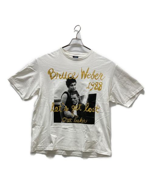 FREAK'S STORE（フリークスストア）FREAK'S STORE (フリークスストア) Let's Get Lost S/S Tee ホワイト サイズ:XLの古着・服飾アイテム