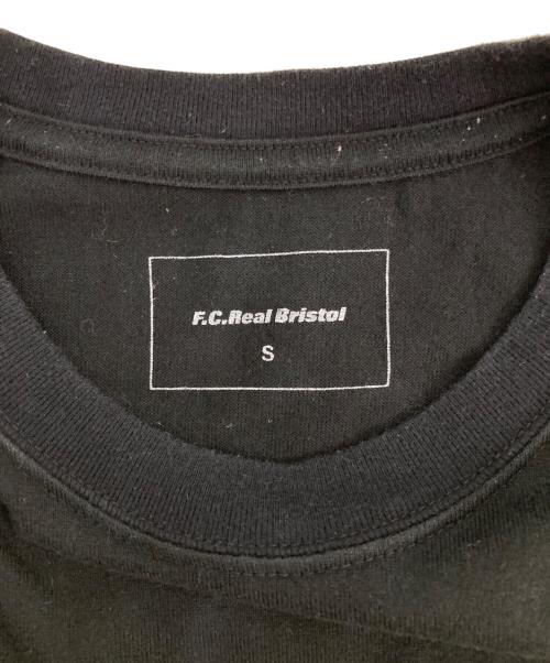F.C.R.B.（エフシーレアルブリストル）F.C.R.B. (エフシーレアルブリストル) GRAFFITI MESSAGE TEE ブラック サイズ:Sの古着・服飾アイテム
