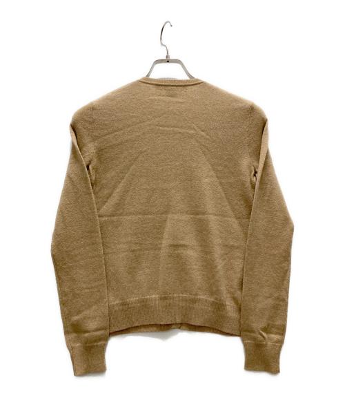 RALPH LAUREN（ラルフローレン）RALPH LAUREN (ラルフローレン) スカーフ柄切替カーディガン ベージュ サイズ:Sの古着・服飾アイテム