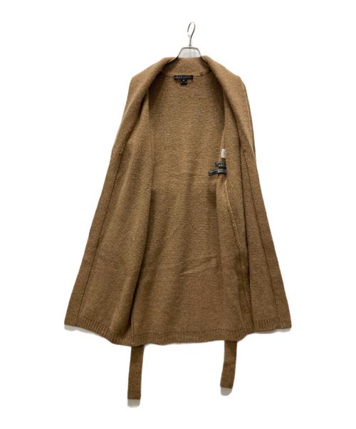 RALPH LAUREN（ラルフローレン）RALPH LAUREN (ラルフローレン) カシミヤ混ニットガウンコート ブラウン サイズ:Mの古着・服飾アイテム