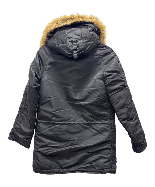 ALPHA（アルファ）ALPHA (アルファ) フライトジャケット ブラック サイズ:Mの古着・服飾アイテム